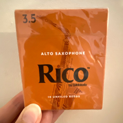 Rico alto saxophone reeds - rico,