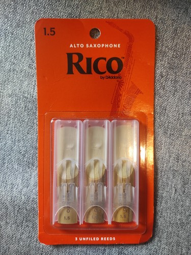 Rico alto saxophone unfiled - rico,